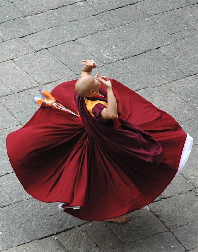Sacred Dance--Buddhist Cham, Tibet 1.jpg